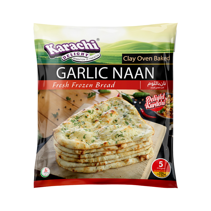 Garlic Naan 5 Pcs