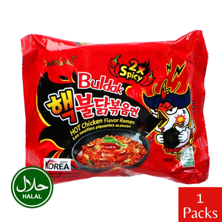 Samyang 2x Spicy Hot Chicken Flavor Ramen Pack of 1