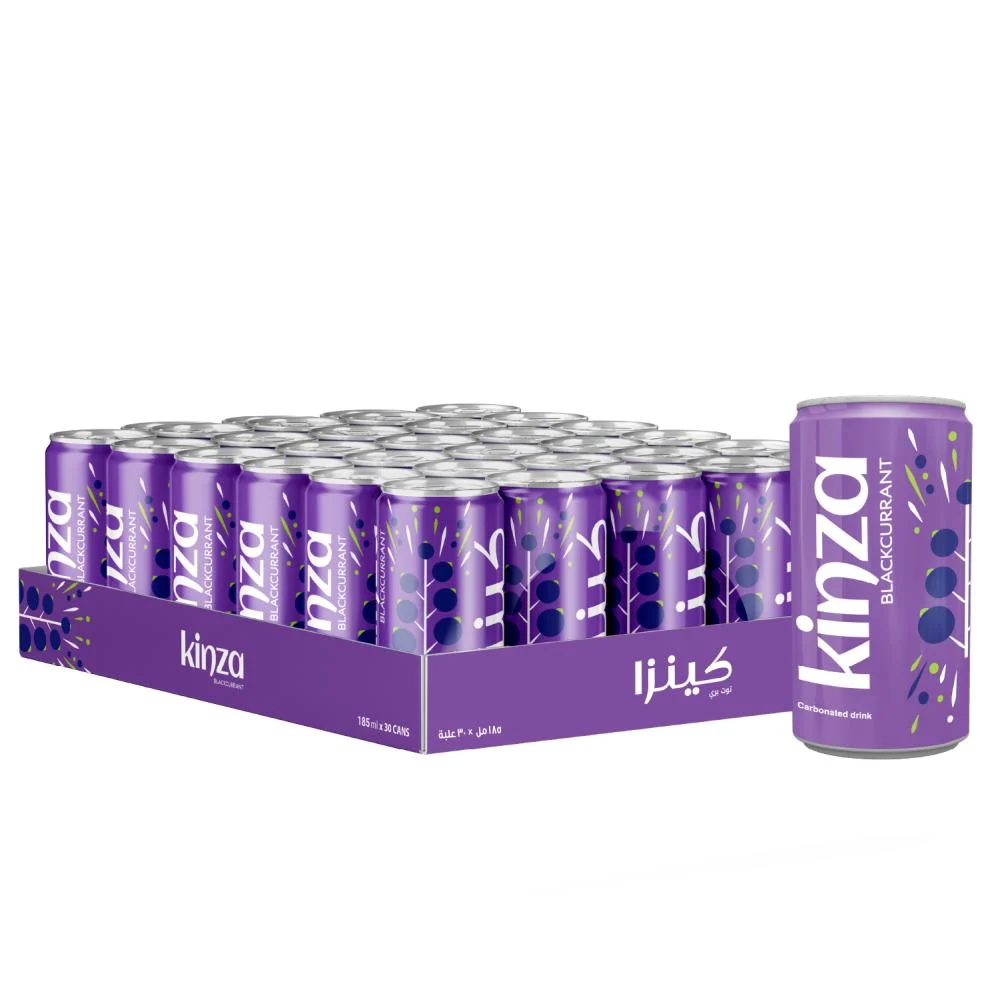 Kinza Blackcurrant CSD – 185 ml x 30 Pcs