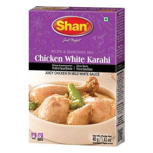 Shan Chicken White Karahi Masala Mix,40gm, Dozen x 12 Per Case