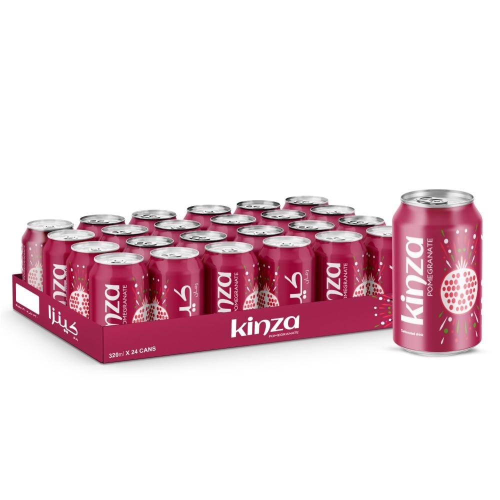 CSD CAN 320ML X 24 PSC KINZA POMEGRANATE