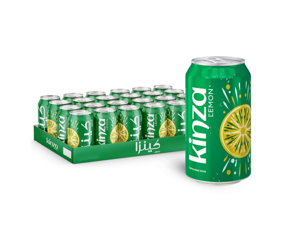 CSD CAN 320ML X 24 PCS KINZA LEMON