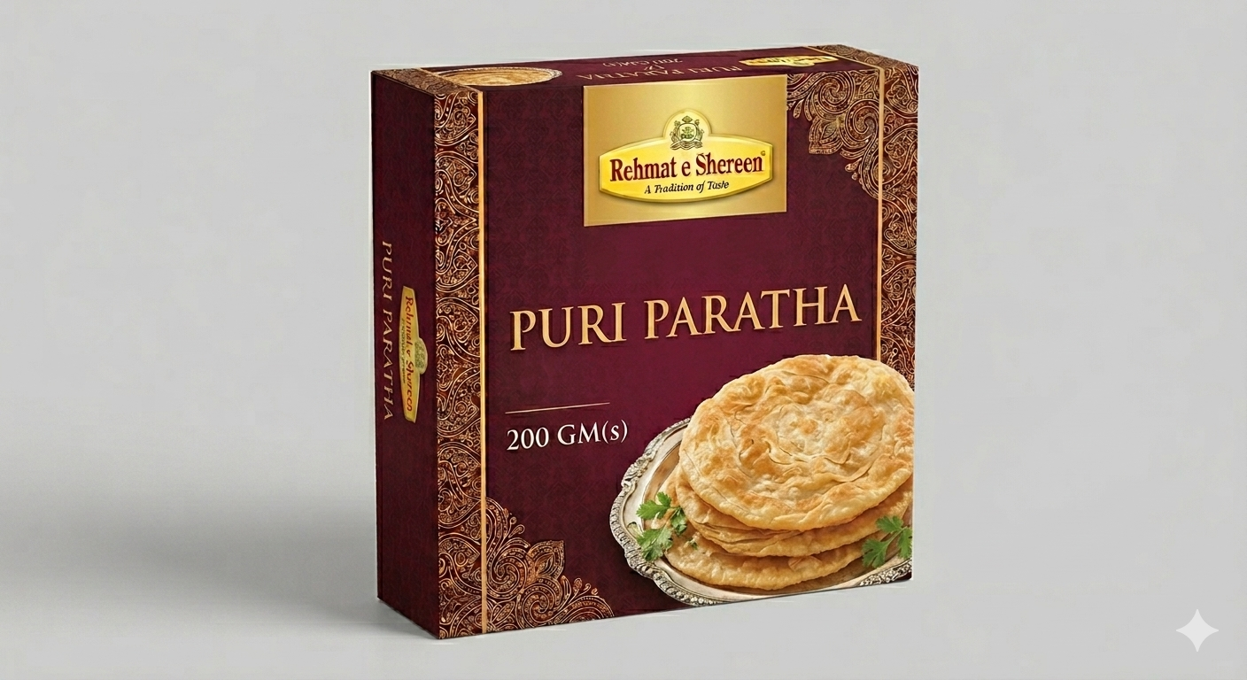 PURI PARATHA 12” – 200 GM(s)