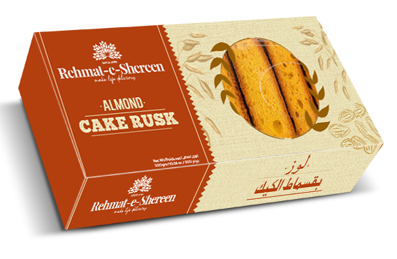 ALMOND CAKE RUSK 300GM