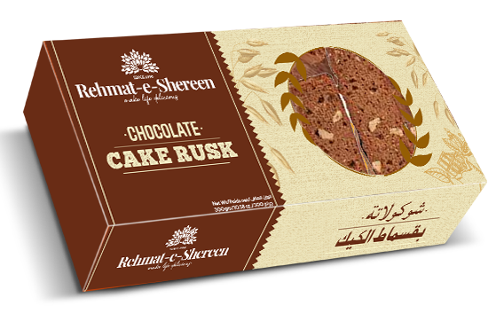 CHOCOLATE CAKE RUSK 300 GM
