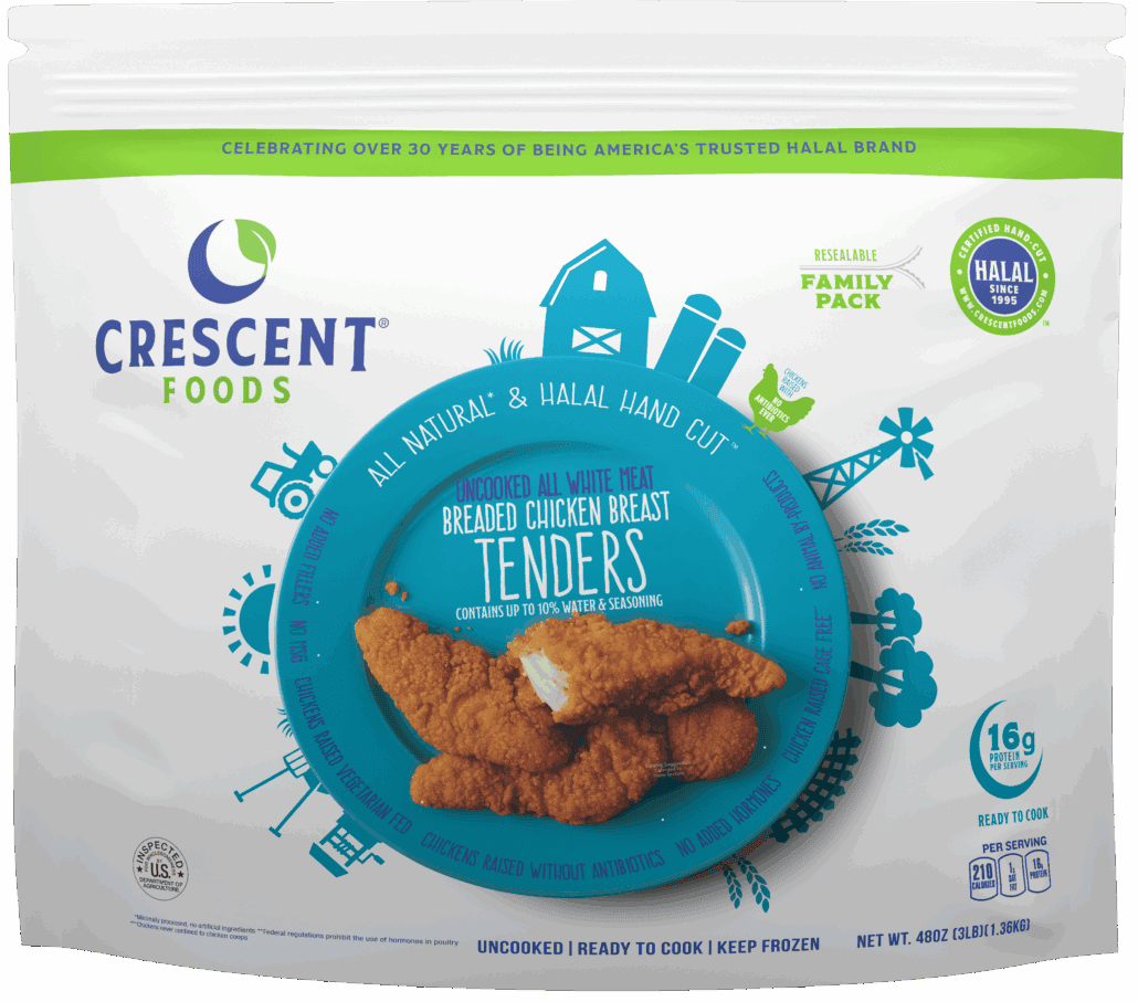 CHICKEN TENDERS (BREADED)