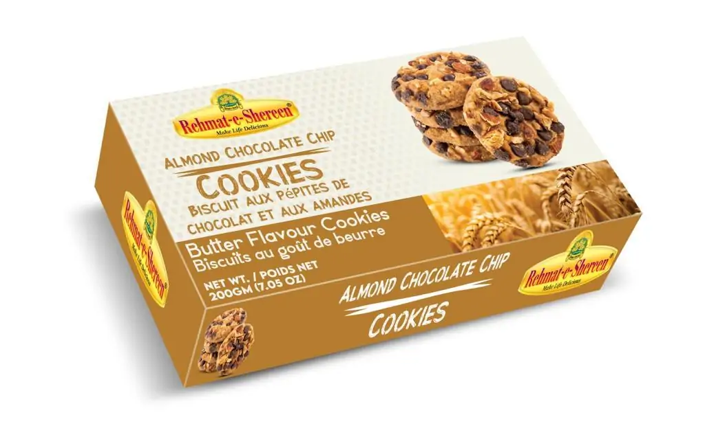 COOKIES ALMOND CHOCO 200GM