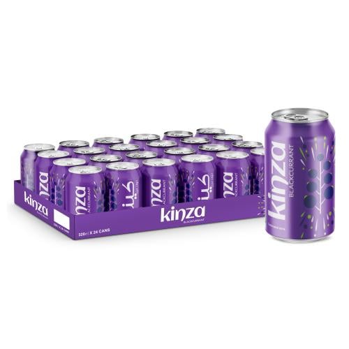 CSD CAN 320ML X 24 PCS KINZA BLACKCURRANT