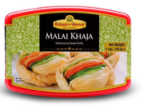 MALAI KHAAJA / SWEET PUFF – 1 lbs (ONE PIECE/PACK)