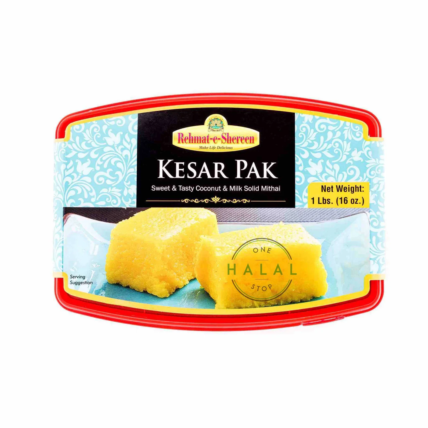 COCONUT BURFEE/KESAR PAK – 1 lbs
